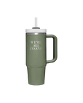 WE'RE ALL INSANE Insulated Water Bottle