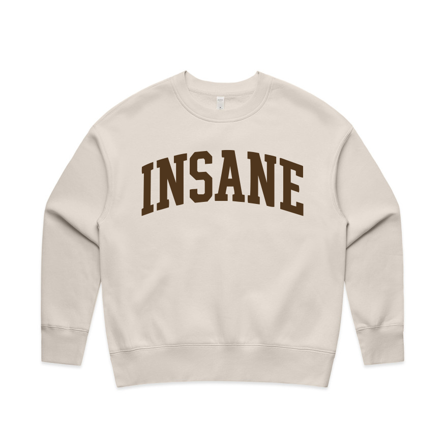 Women's Insane Crewneck / Jogger Bundle - Light Bone (Pre-Order)
